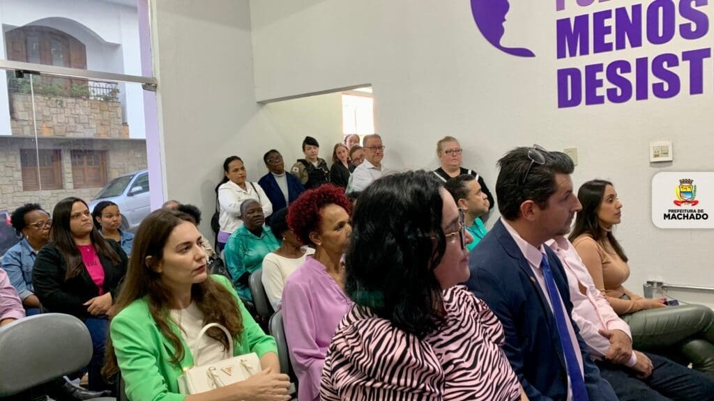 Machado Inaugura Sala Lilás na Casa da Mulher Machadense