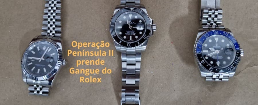Polícia Civil do DF prende quatro envolvidos na Gangue do Rolex durante Operação Península II