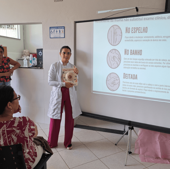Alto Jequitibá promove ações de prevenção ao câncer de mama