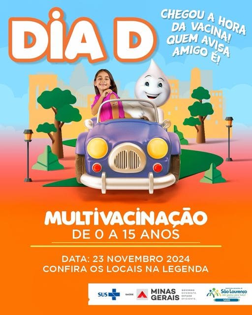São Lourenço realiza Campanha Vacina Mais Minas