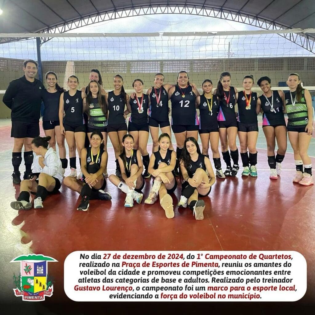 1º Campeonato de Quartetos de Pimenta é sucesso na Praça de Esportes Municipal