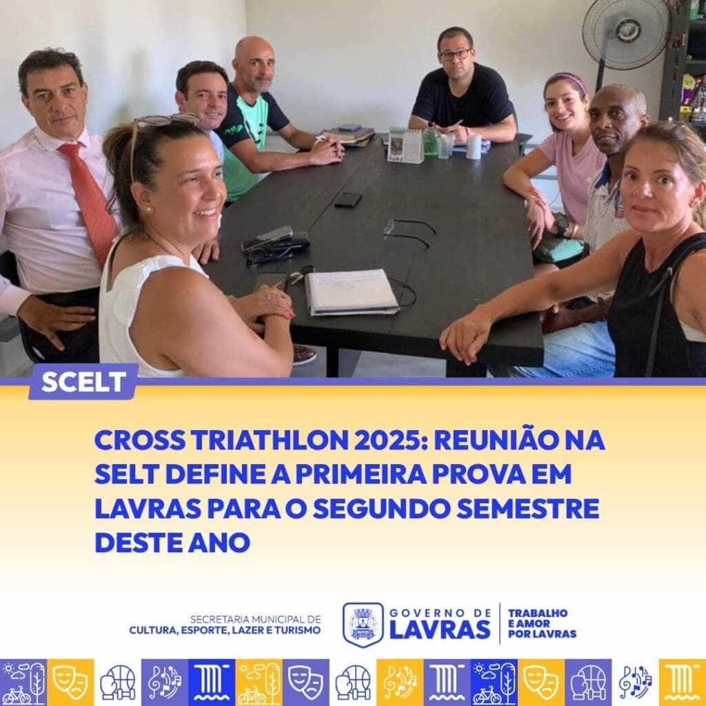Lavras se prepara para receber o Cross Triathlon em 2025