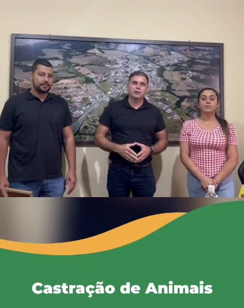 Prefeitura de Ibituruna firma parceria com o CISLAV para castração de cães e gatos