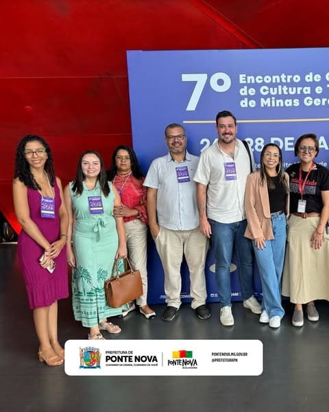Ponte Nova participa do 7º Encontro de Gestores de Cultura de Minas Gerais