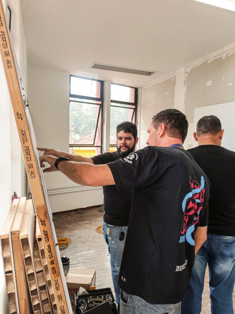 Reforma da sede da UAI Camanducaia segue a todo vapor