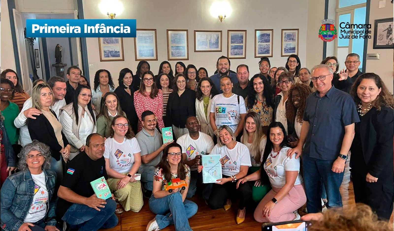 Câmara de Juiz de Fora participa de comemoração ao Mês da Primeira Infância
