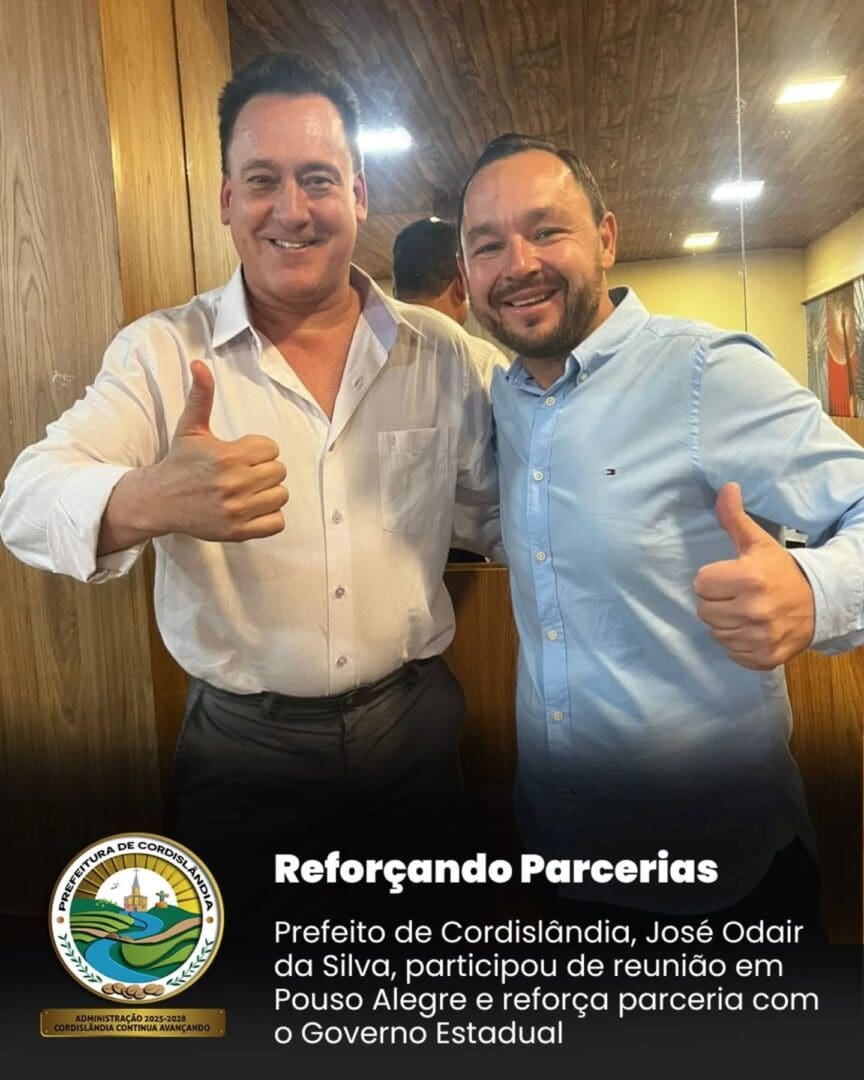 Prefeito de Cordislândia Participa de Reunião Estratégica com Governo de Minas em Pouso Alegre