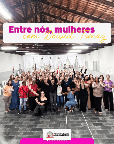 São José da Varginha promove nova edição do evento Entre nós, mulheres com palestra sobre protagonismo feminino