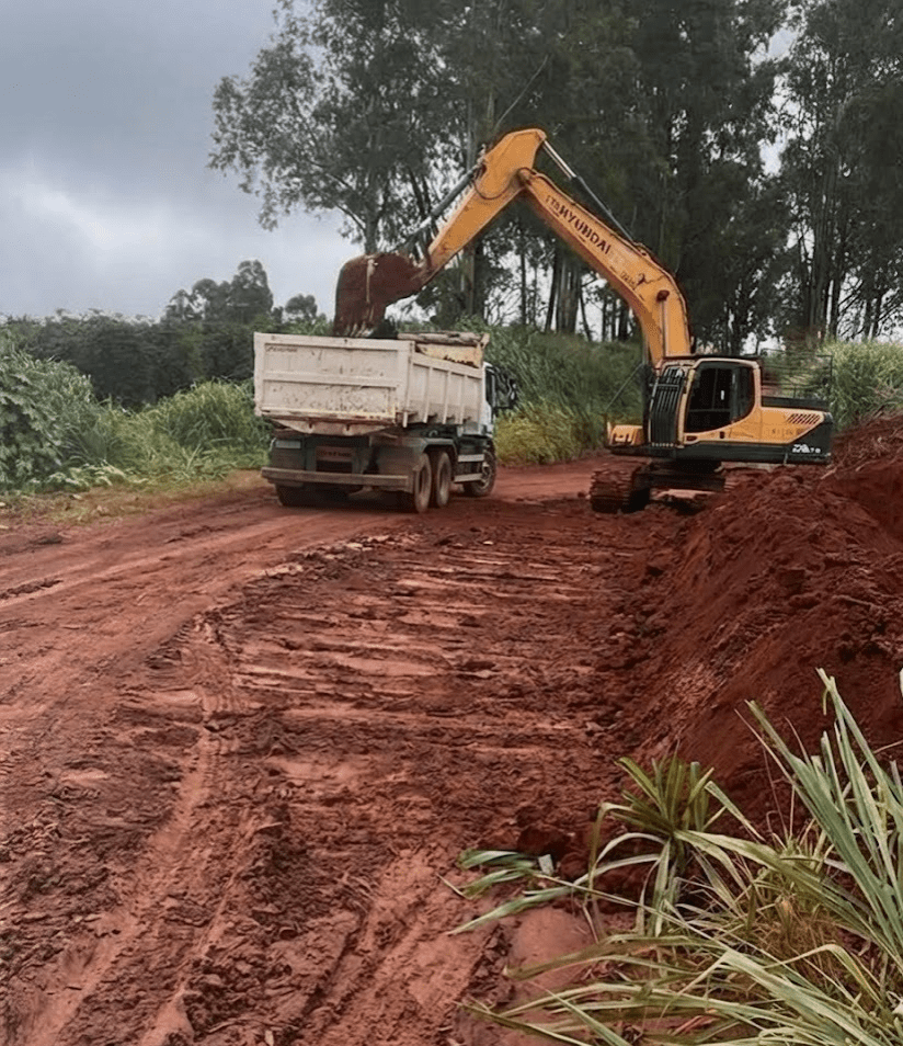 Prefeitura de Campos Altos intensifica manutenção em estradas rurais para mitigar impactos do período chuvoso