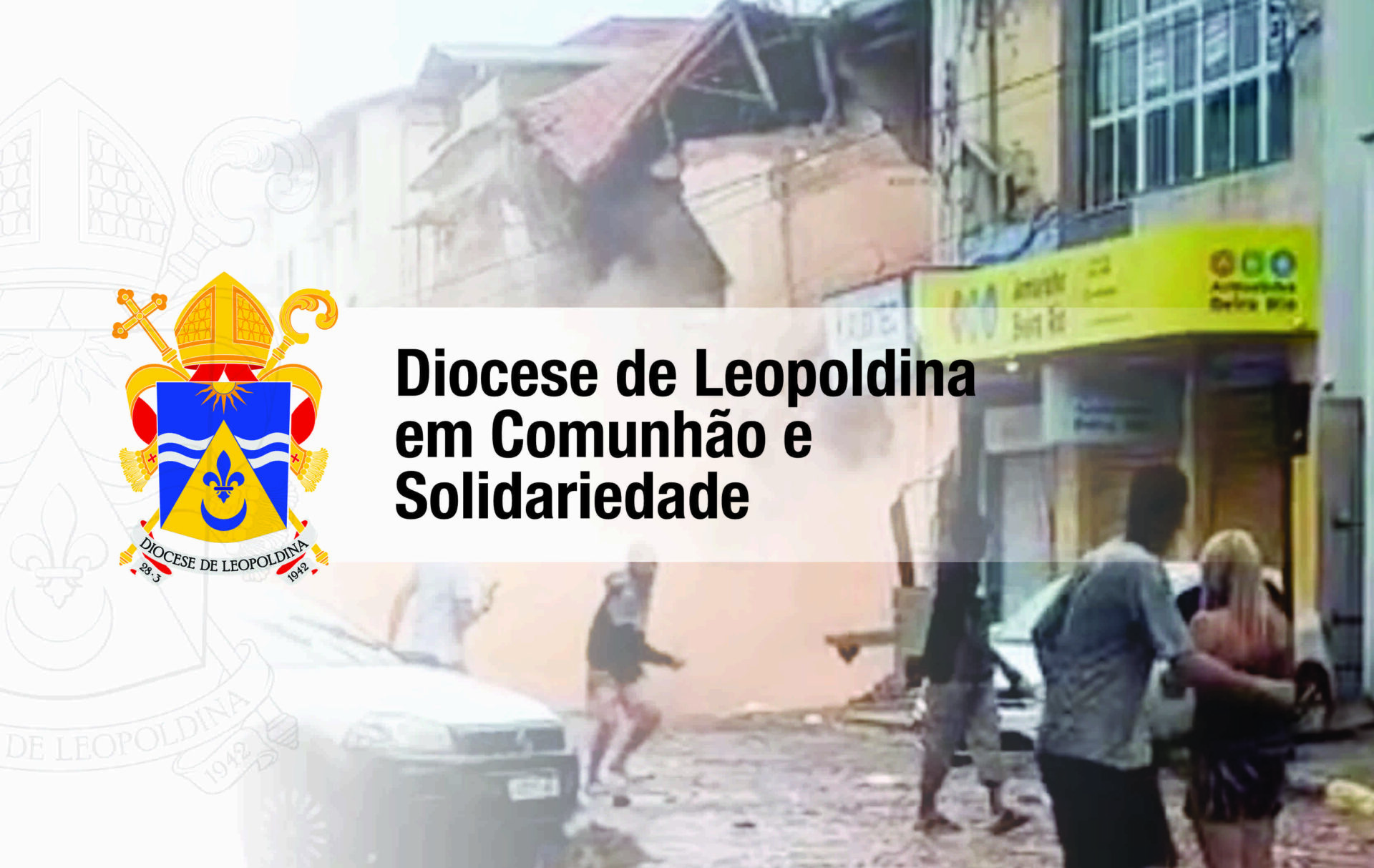 Diocese manifesta solidariedade e mobiliza ação pastoral diante da enchente histórica em Ubá