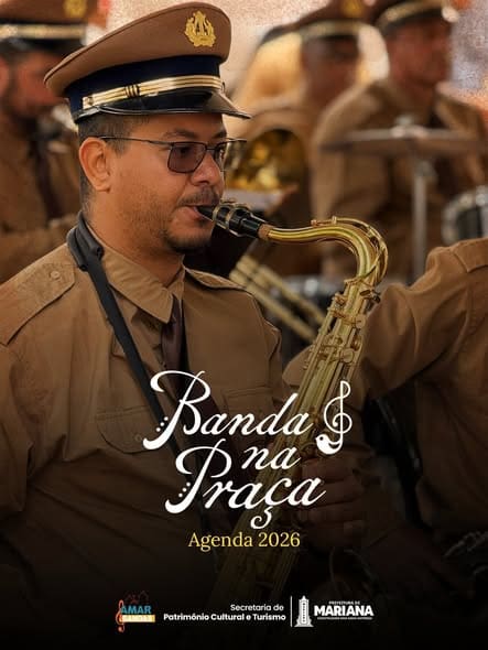 Mariana retoma Banda na Praça e celebra tradição musical na Praça Gomes Freire