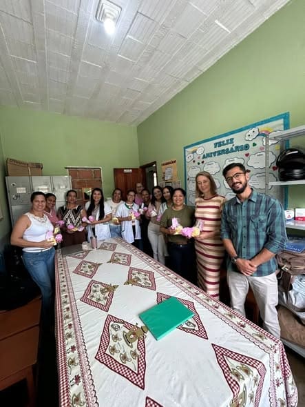 Escola Municipal João Paulo I, em Caputira, celebra Dia Internacional da Mulher em Pirapetinga com homenagem à comunidade escolar