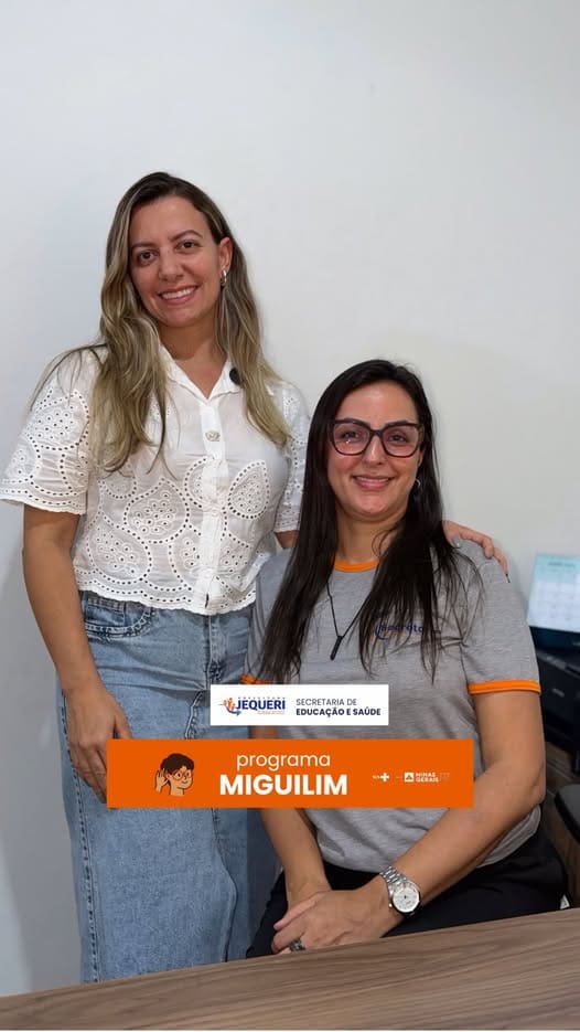 Projeto Miguilim é lançado em Jequeri para cuidar da saúde visual e auditiva dos alunos