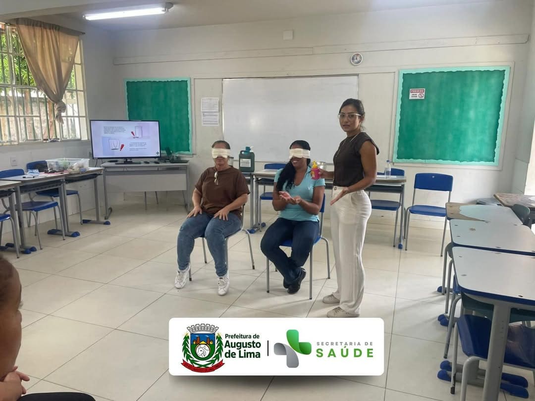 Capacitação fortalece segurança alimentar nas escolas municipais de Augusto de Lima