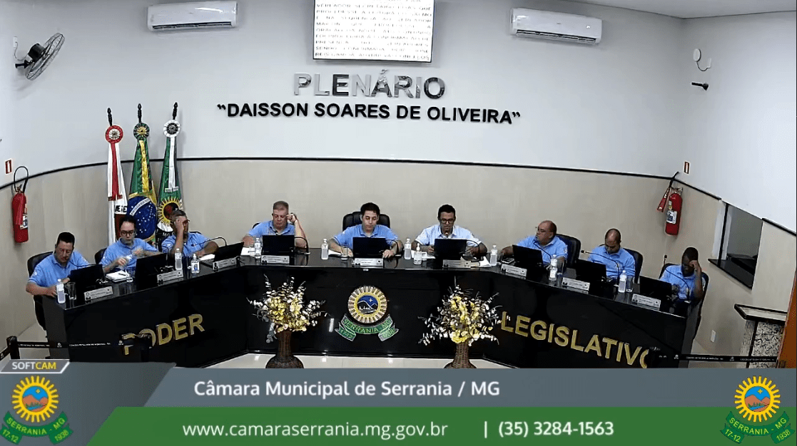 Câmara de Serrania aprova projetos e debate ações para saúde, educação e infraestrutura
