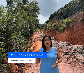 Simonésia avança com obras de calçamento na comunidade de Vargem Grande