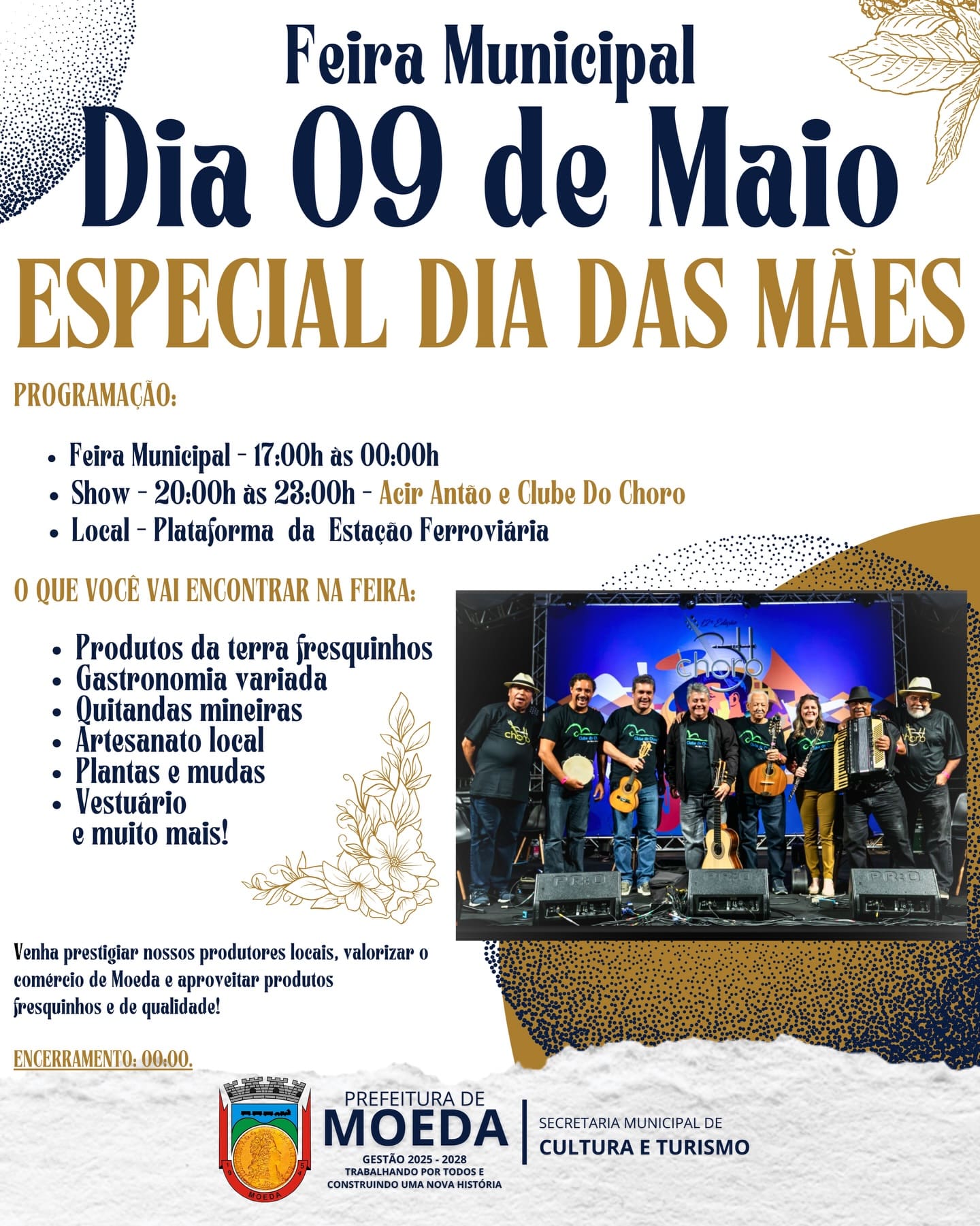 Moeda realiza edição especial da Feira Municipal em celebração ao Dia das Mães