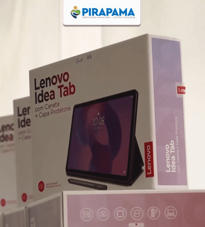 Santana de Pirapama entrega tablets e kits de trabalho a agentes comunitários de saúde