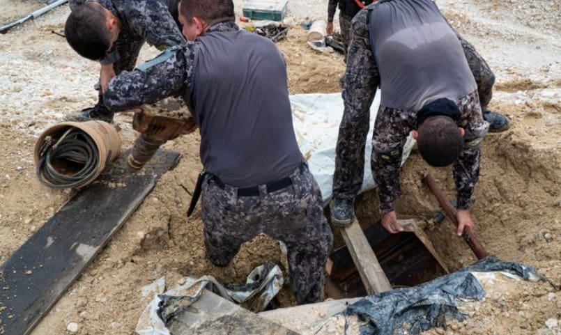 Força-tarefa federal destrói bunkers usados por garimpo ilegal na Terra Indígena Sararé