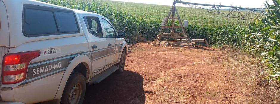Semad fiscaliza uso irregular de recursos hídricos no Sul de Minas e aplica mais de R$ 200 mil em multas