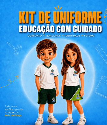 Divino: Kit de uniforme escolar reforça identidade e cuidado com estudantes da rede municipal