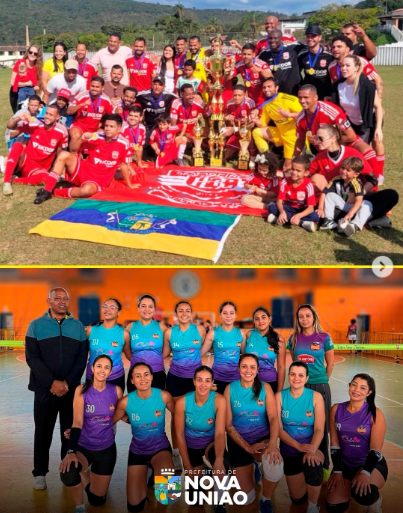 Nova União celebra conquistas esportivas e destaca desempenho de atletas em competições regionais