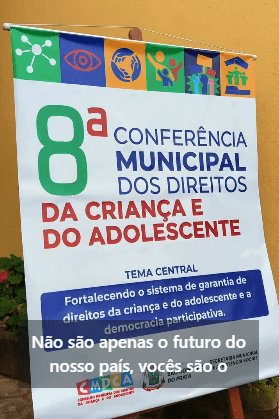 São Domingos do Prata realiza conferência municipal e reforça debate sobre direitos da criança e do adolescente