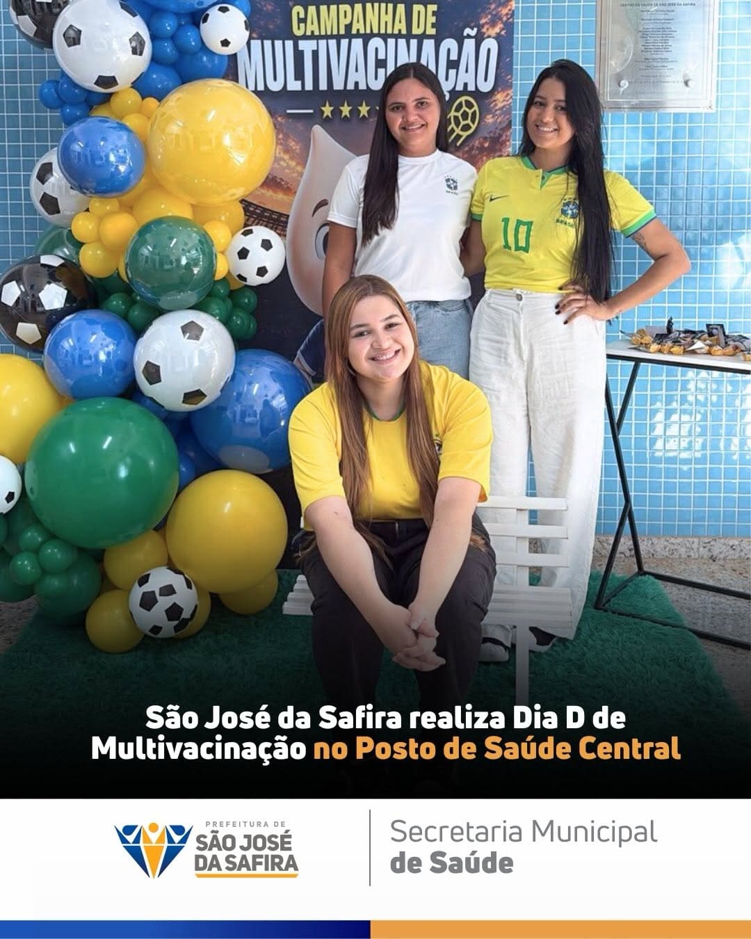São José da Safira promove Dia D de Multivacinação no Posto de Saúde Central