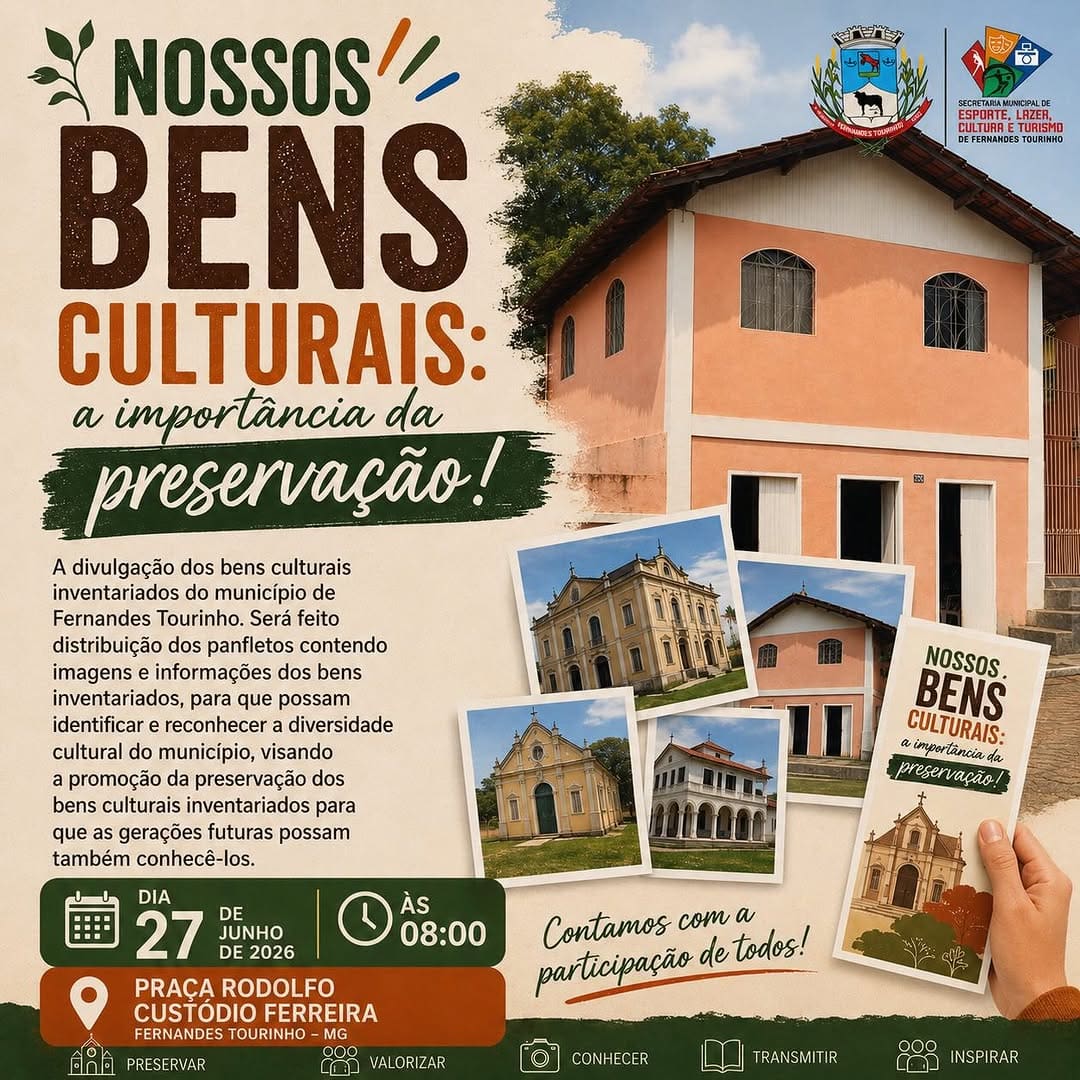Fernandes Tourinho promove ação de divulgação dos bens culturais inventariados